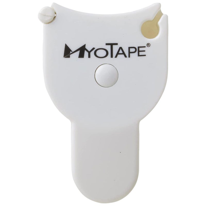 MyoTape Vinyl Body Measuring Tape - One Handed Use with Push Button Retraction - Measure Any Body Part - Image 1